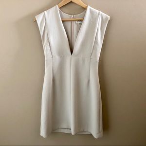 Wilfred Deep V mini dress